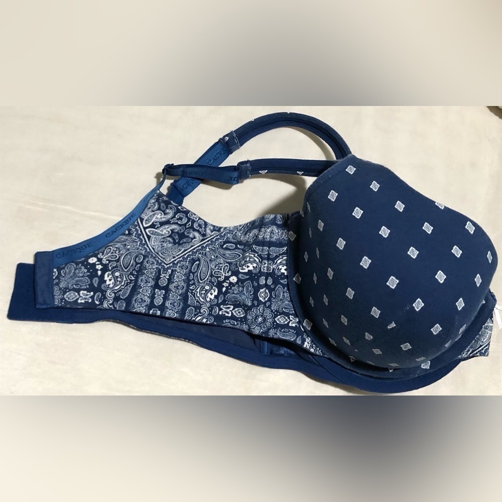 CACIQUE T-Shirt Blue Bra - Picture 10 of 10